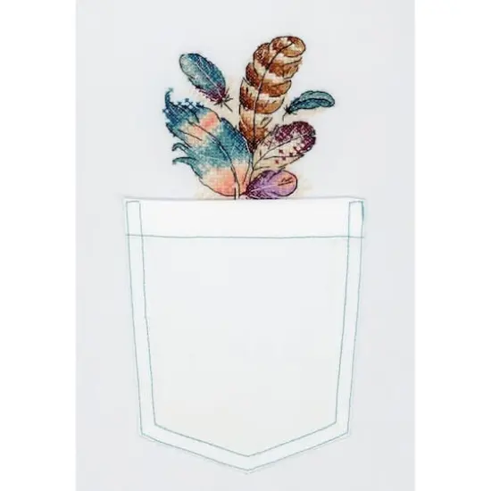 MP Studia Feathers Cross Stitch Kit {3}