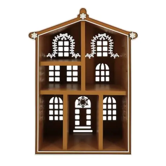 18" Gingerbread House Wood Cubby by Ashland&reg; {1}
