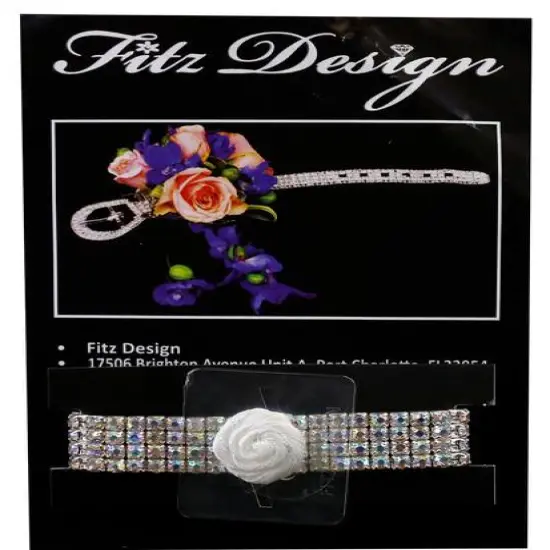 JAM Paper U Rock Candy Rhinestone Bracelet Iridescent {1}