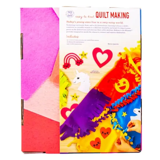 Making in the Moment&trade; Easy-to-Knot Quilt Making Kit {4}