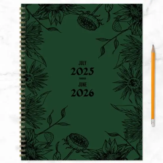 TF Publishing 2025-2026 Garden of Green Large Weekly/Monthly Planner {7}