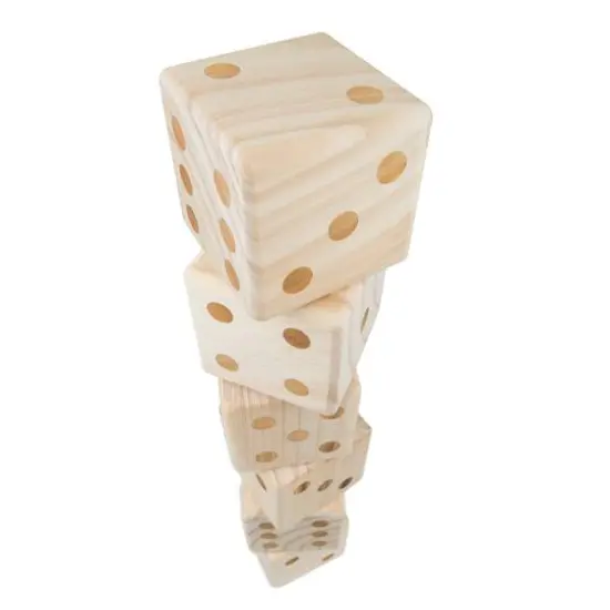 Toy Time Giant Wooden Yard Dice Game {7}