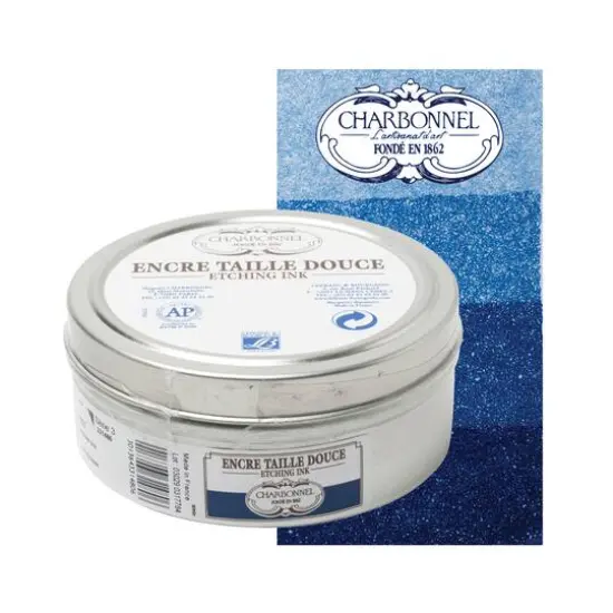 Charbonnel Etching Ink, 200mL Prussian Blue {4}