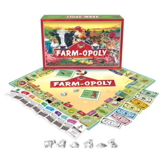 Late For The Sky Farm-Opoly&trade; Board Game {1}