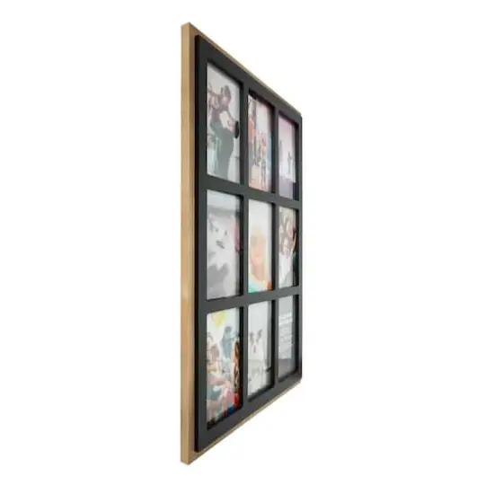 9 Opening 4" x 6" Black & Brown Collage Frame by Studio D&eacute;cor&reg; {6}