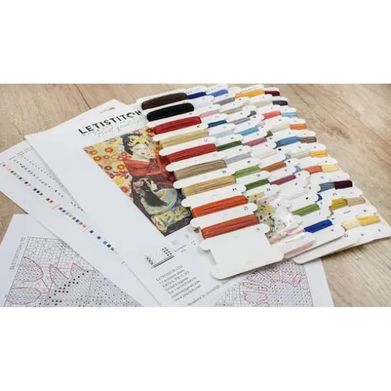 Letistitch Geisha Song Counted Cross Stitch Kit {8}