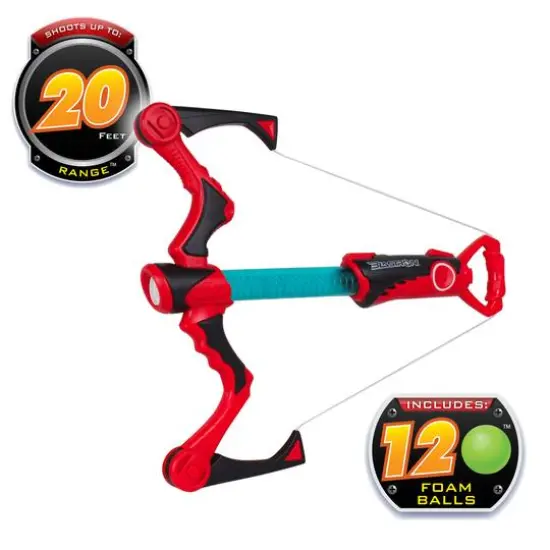 NKOK Blastron&trade; CannonBall Blaster: Red Compound Bow {5}