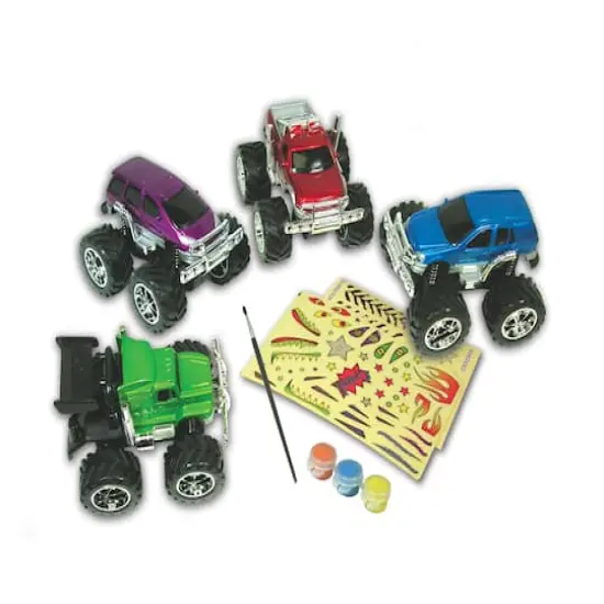 Faber-Castell&reg; Creativity for Kids&reg; Monster Trucks Custom Shop {3}