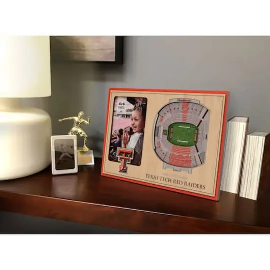 College Football 3D StadiumViews Picture Frame Texas Tech Red Raiders {4}