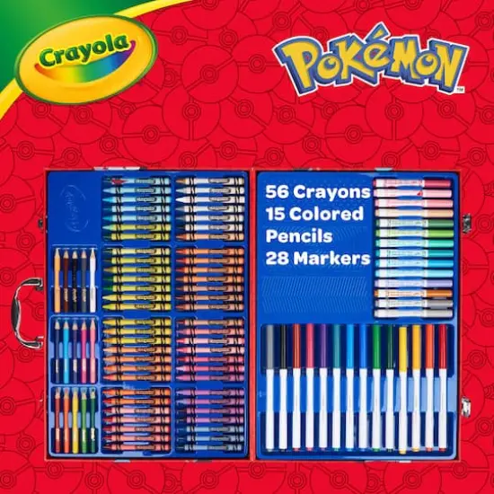 Crayola&reg; 115-Piece Pok&eacute;mon&trade; Imagination Art Set {8}