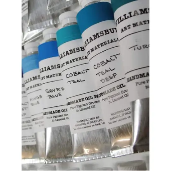 Williamsburg&reg; Artist Oil Colors, 37mL Sevres Blue {4}