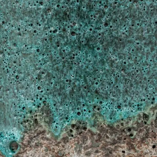 Hello Honey&reg; Green & Blue Textured Stoneware Vase Set {11}