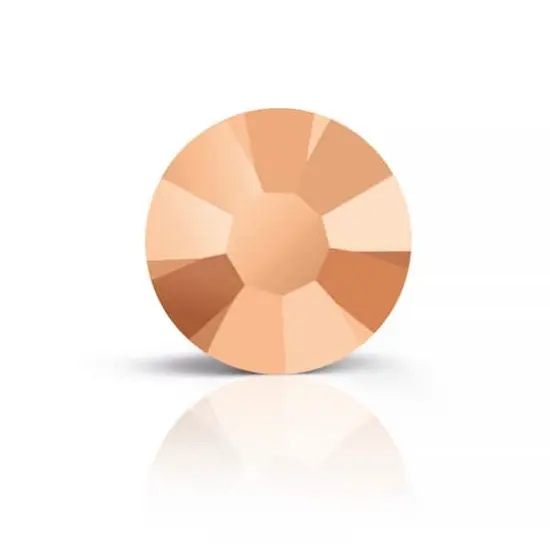 Preciosa MAXIMA SS16 Flatback Czech Crystals, 144ct. Crystal Capri Gold {1}