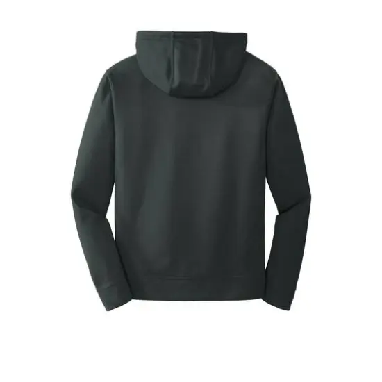 Port & Company&reg; Performance Fleece Pullover Hooded Adult Sweatshirt Jet Black {4}