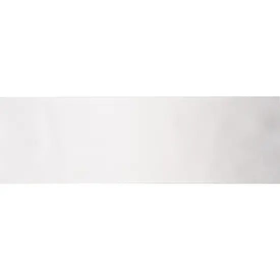2.5" x 10yd. Satin Ribbon by Celebrate It® Specialty White {5}