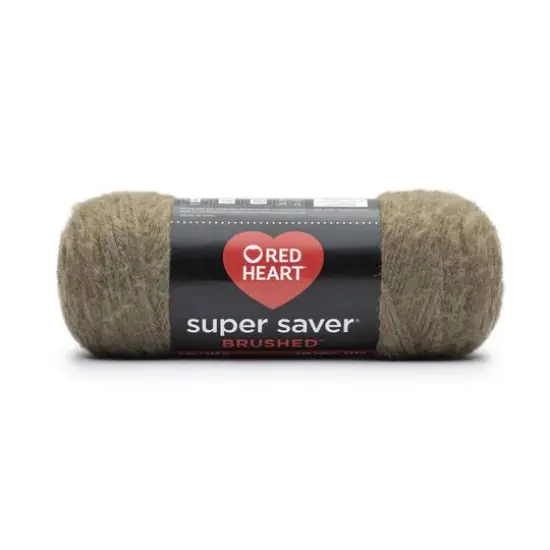 Red Heart&reg; Super Saver Brushed Yarn Khaki {1}