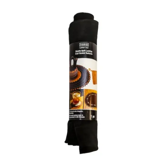 Black Suede Split Leather by ArtMinds&trade; {3}