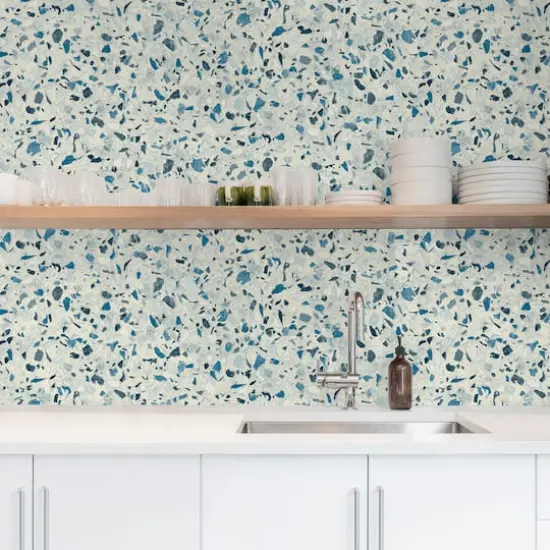 Surface Style Floored Peel & Stick Wallpaper Aegean {4}