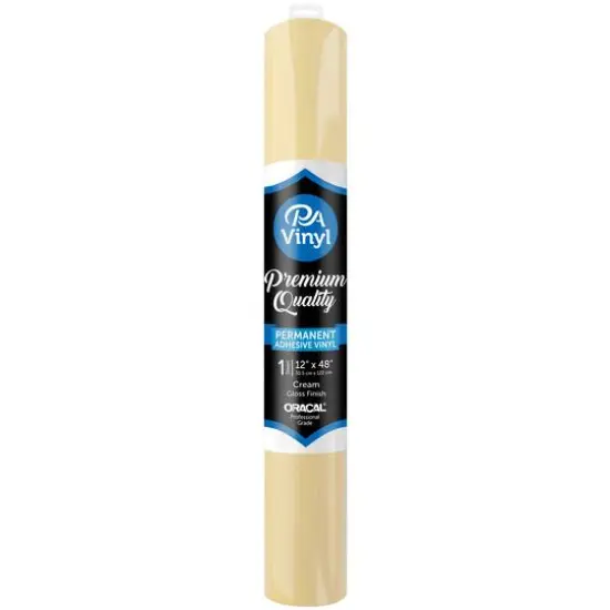 PA Vinyl Gloss Permanent Adhesive Vinyl Cream {1}