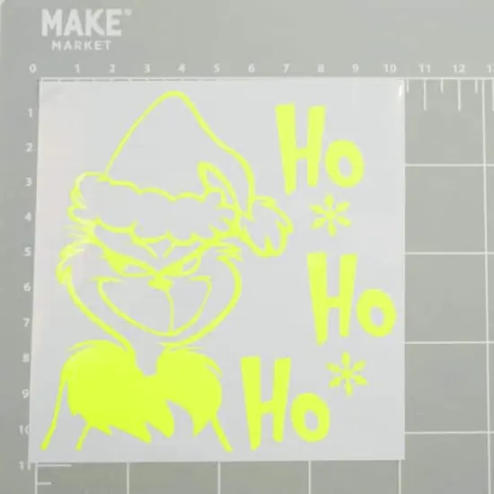 Neon Glow-in-the-Dark Permanent Vinyl by Make Market&reg; Atomic Green {5}