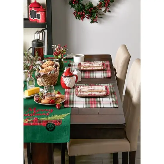 DII&reg; Christmas Plaid Placemats, 6ct. {9}