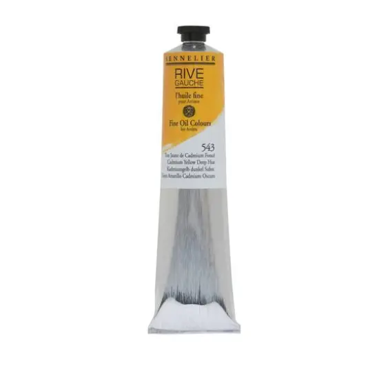 Sennelier Rive Gauche Oil Paint, 200mL 543 Cadmium Yellow Deep Hue {1}