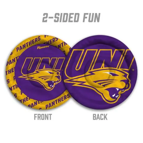 NCAA Flimzee Bean-Bag Flying Disc Northern Iowa Panthers {3}