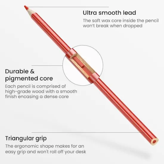 Arteza&reg; Kids Colored Pencils, triangular, Set of 48 pcs {4}