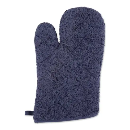 DII&reg; Terry Oven Mitts, 2ct. French Blue {4}