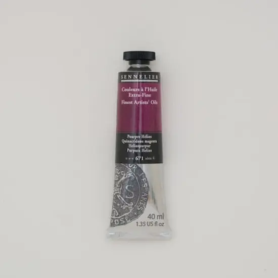 Sennelier Artists' Oil Color, 40mL 671 Quinacridone Magenta S4 {1}