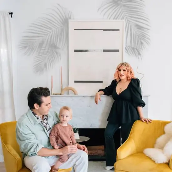 RoomMates Mr. Kate Tropical Shadow Palm Frond Peel & Stick Wall Decals {5}