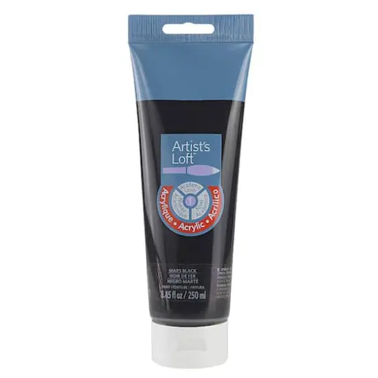 Acrylic Paint by Artist's Loft&trade;, 8.5oz. Mars Black {1}