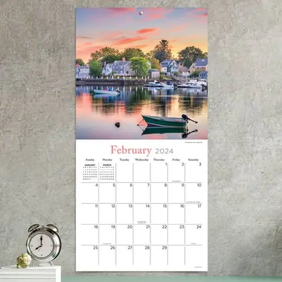 TF Publishing 2024 Water's Edge Wall Calendar {5}