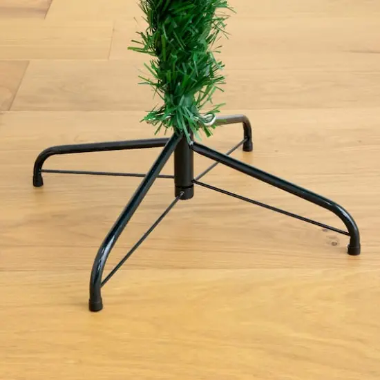 6ft. Fiber Optic Warm White LED Lights Artificial Christmas Tree {6}