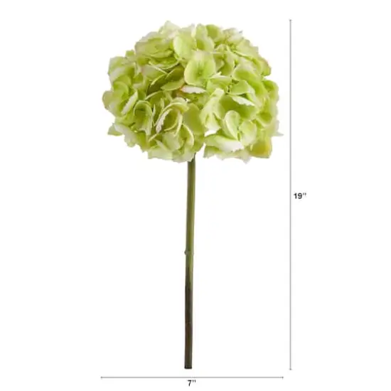 Hydrangea Flower Stem, 3ct. Light Green {3}