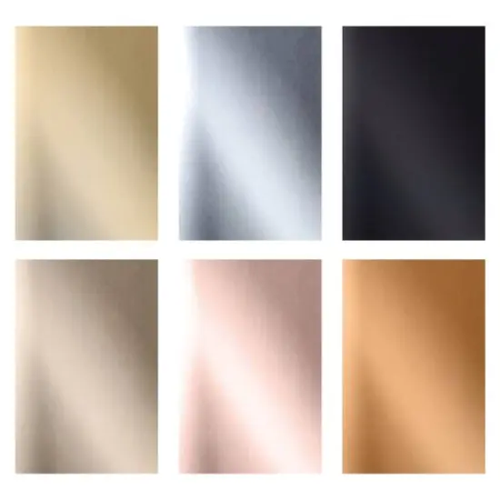 Idea-Ology Kraft-Stock Stack Cardstock Pad 6" x 9" 24 ct. Metallic Classics {3}