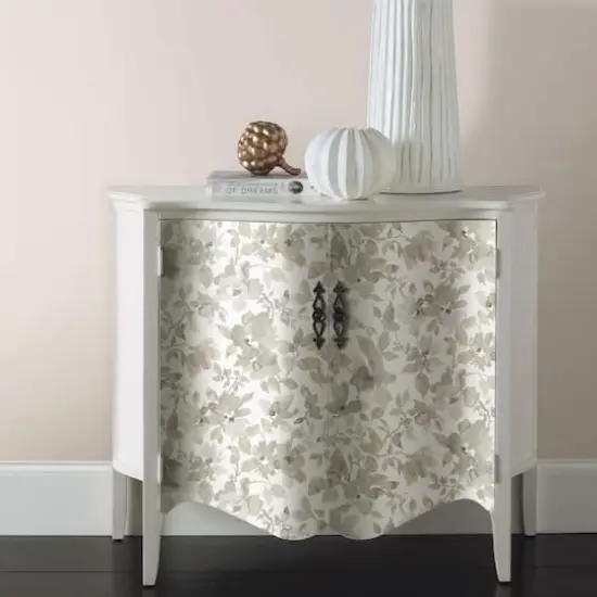 RoomMates Watercolor Floral Peel & Stick Wallpaper Tan {6}