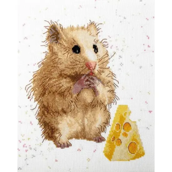 Charivna Mit Hamster Counted Cross Stitch Kit {1}