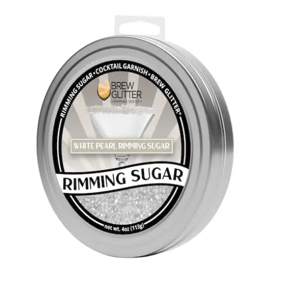 Bakell&reg; Brew Glitter Rimming Sugar White {3}