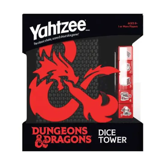 Yahtzee - Dungeons & Dragons Dice Tower {3}