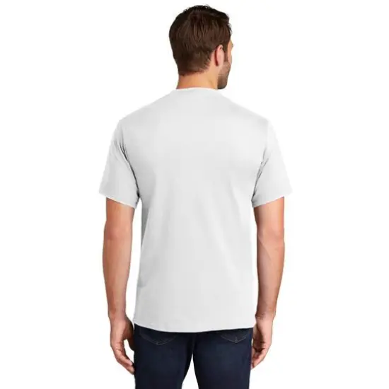 Port & Company&reg; Tall Essential T-Shirt White {4}