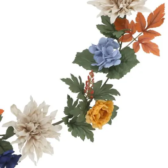 6ft. Multicolor Dahlia & Hydrangea Garland by Ashland&reg; {3}
