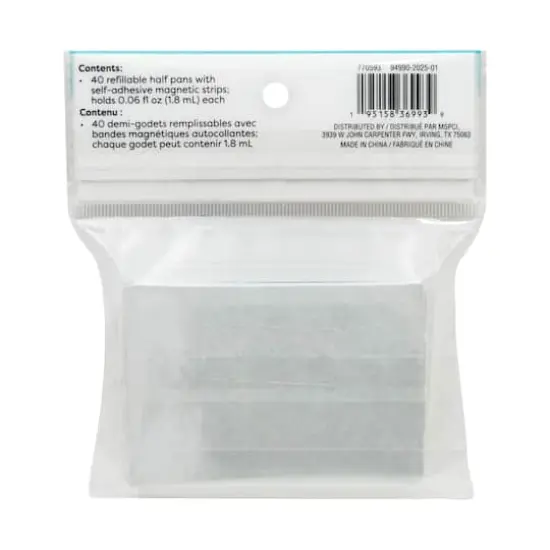 Watercolor Half Pans, 40ct. by Artist's Loft&reg; {4}