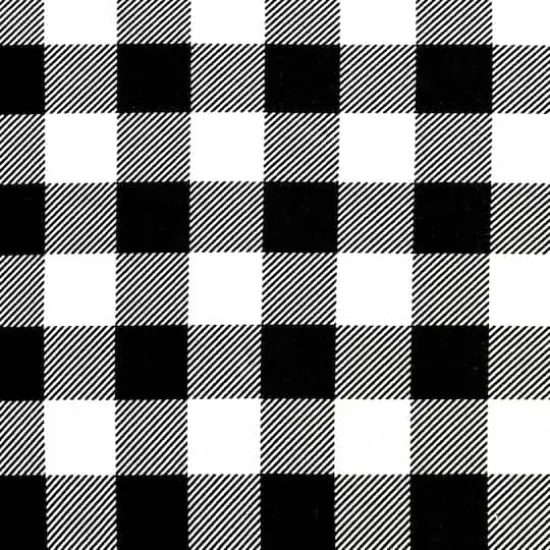 White & Black Buffalo Check Cotton Fabric Mini Bolt by Loops & Threads&reg; {3}