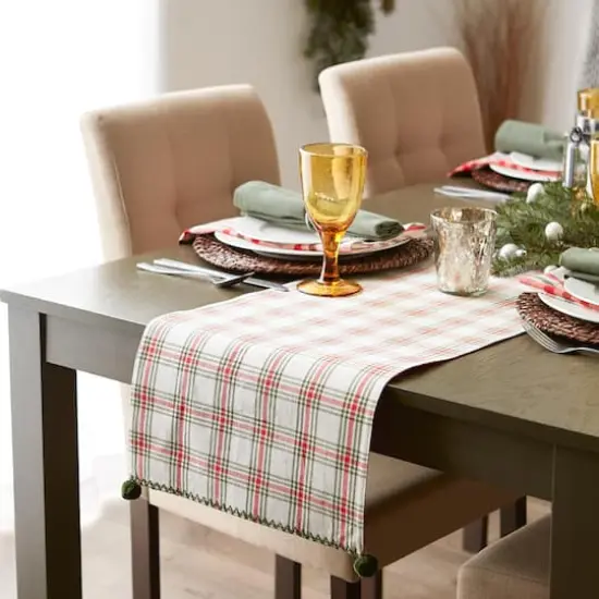 DII&reg; 108" Jolly Tree Table Runner {9}