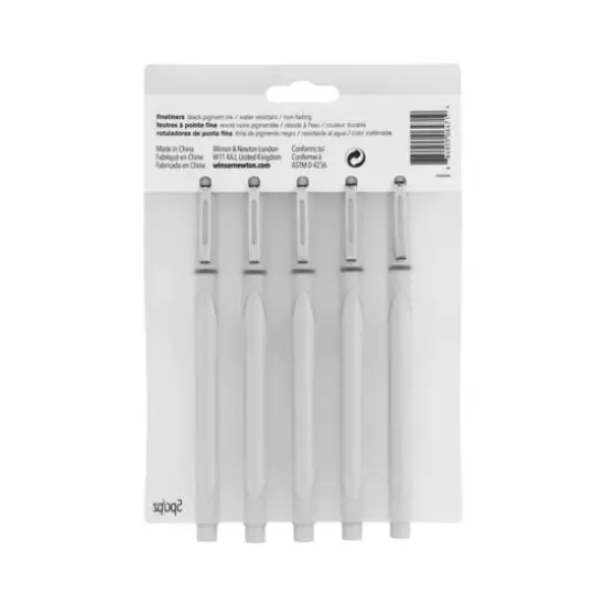 Winsor & Newton&reg;Fineliner Black Pen Set {3}