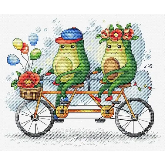 MP Studia My Half Cross Stitch Kit {3}