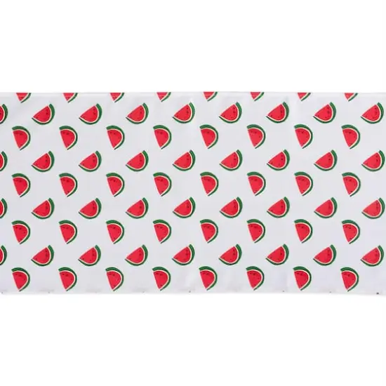 DII&reg; 108" Watermelon Print Outdoor Table Runner {3}