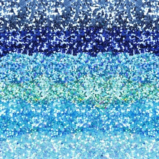 Chunky Polyester Glitter Mix by Recollections&trade; Blue {3}