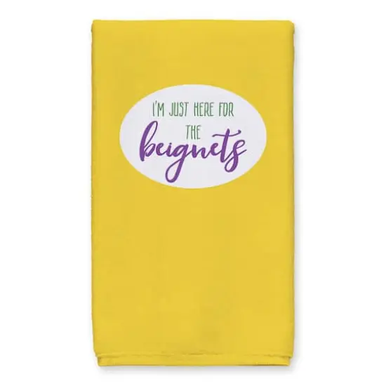 Here for Beignets Mardi Gras Tea Towel Set {3}